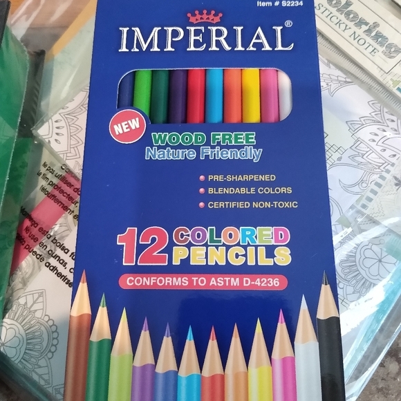 Coloring Set: Book, Journal, Cards, Sticky… - Picture 2 of 12